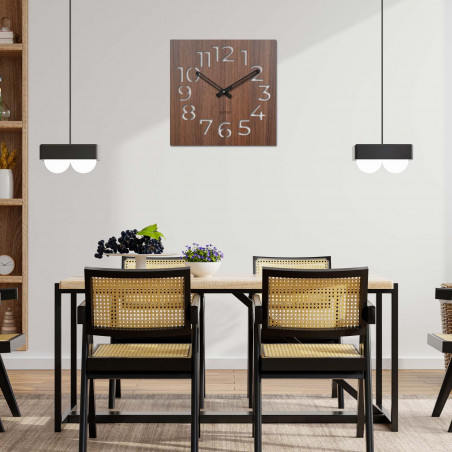 Zegar ścienny - Sentop | HDFK033 | drewniany