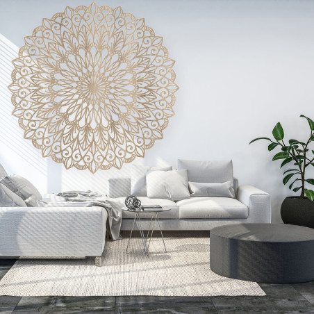 Drewniany obrazek. Kwiat życia to symbol harmonii. Drewniany obrazek. Kwiat życia to symbol harmonii.