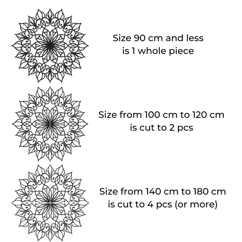 Oryginalna mandala do dekoracji domu - RATTRAJ