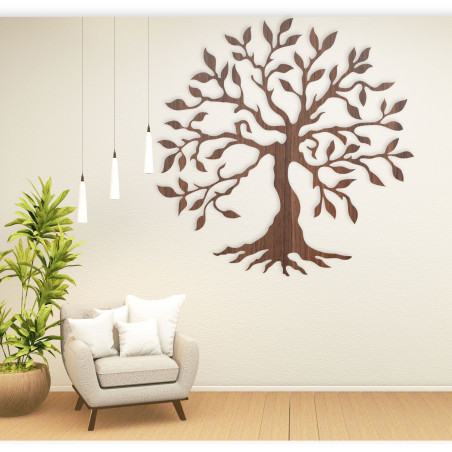 Drewniany obrazek - tupot gałęzi życia Drewniany obrazek - tupot gałęzi życia