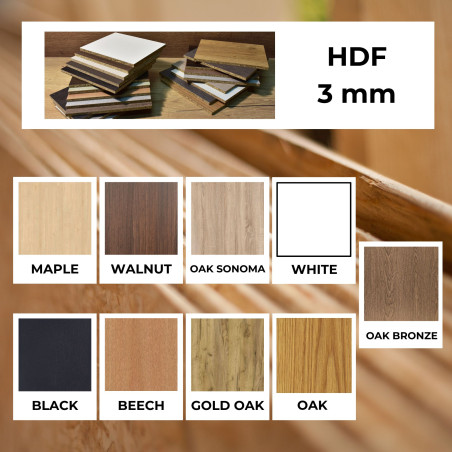 Drewniana urocza grafika ścienna sowa w kubku - sowa