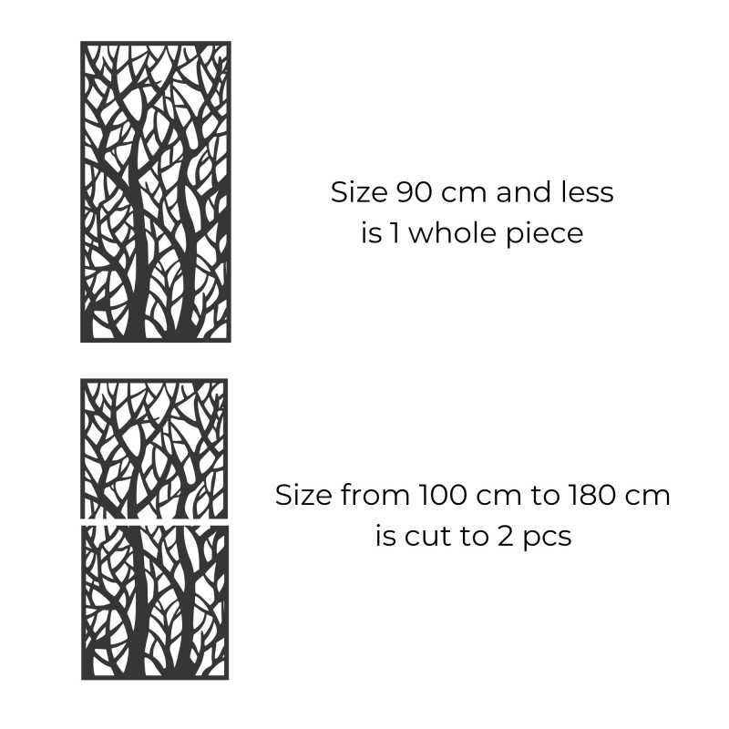 Panel dekoracyjny przedstawiający leśne...