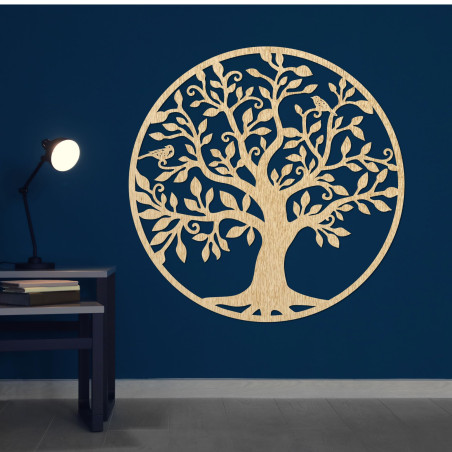 Drewniana dekoracja drzewo życia Drewniana dekoracja drzewo życia