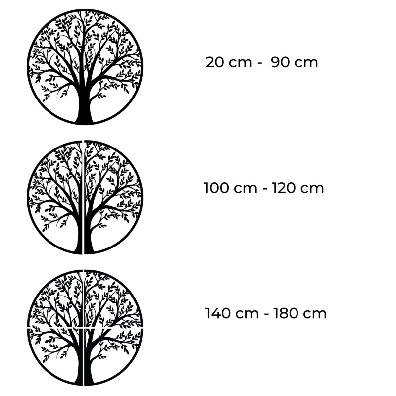 Drewniany obraz ścienny drzewo życia - LIGNUM