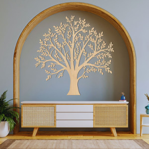 Rzeźbione drewniane drzewo genealogiczne - FAMILIAE 2