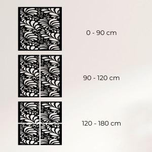 Rzeźbiony drewniany obraz na ścianę - ROZWÓJ 2