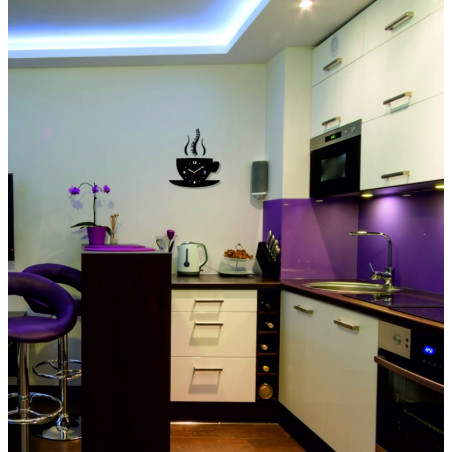 Nowoczesny zegar ścienny z pleksi. Modny zegar ścienny na prezent. Zegar X-momo. PMMA Nowoczesny zegar ścienny z pleksi. Modny zegar ścienny na prezent. Zegar X-momo. PMMA