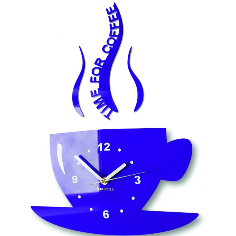 Nowoczesny zegar ścienny z pleksi. Modny zegar ścienny na prezent. Zegar X-momo. PMMA