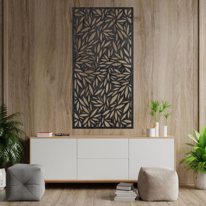 Artystyczne drzewo życia o okrągłej kompozycji wyrażającej równowagę i stabilność.