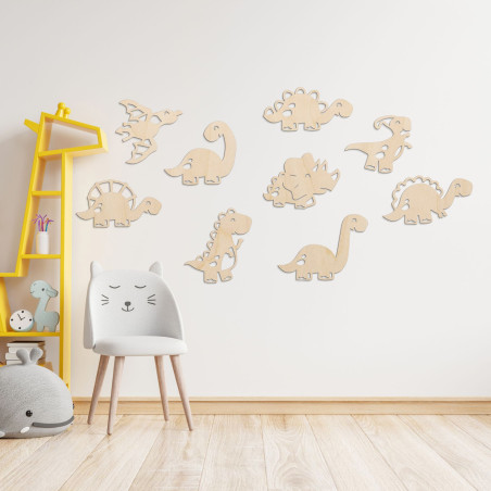 Dekoracja pokoju dinozaury - JURARA
