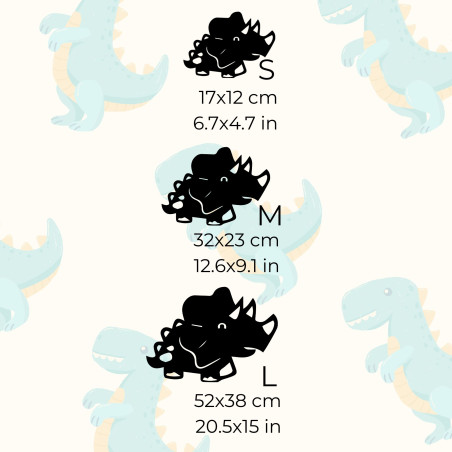 Dekoracja pokoju dinozaury - JURARA