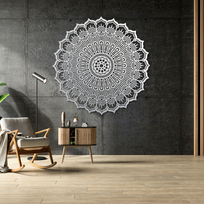 Uzdrawiająca mandala ścienna - Elegancka dekoracja ścienna do Twojego wnętrza