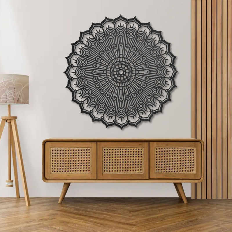 Uzdrawiająca mandala ścienna - Elegancka dekoracja ścienna do Twojego wnętrza
