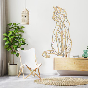 Geometryczny wizerunek kota - CILLAL 2