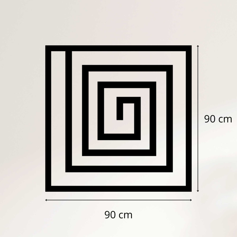 Drewniana dekoracja geometryczna - WOORTLE