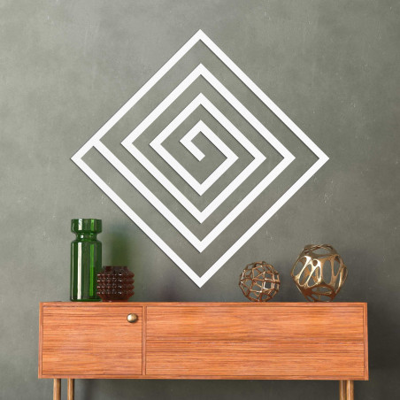 Drewniana dekoracja geometryczna - WOORTLE