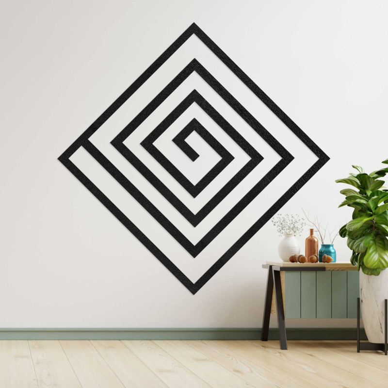 Drewniana dekoracja geometryczna - WOORTLE