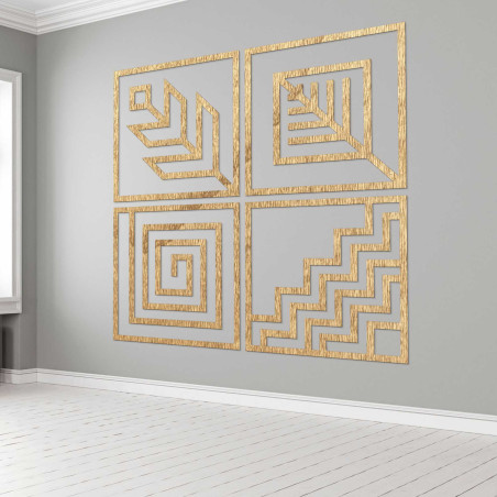 Czteroczęściowy obraz ścienny - CHYCNOY