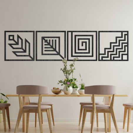 Czteroczęściowy obraz ścienny - CHYCNOY