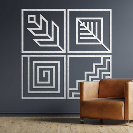 Czteroczęściowy obraz ścienny - CHYCNOY