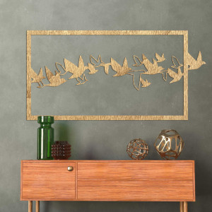 Malowidło ścienne z ptakami - ORRO