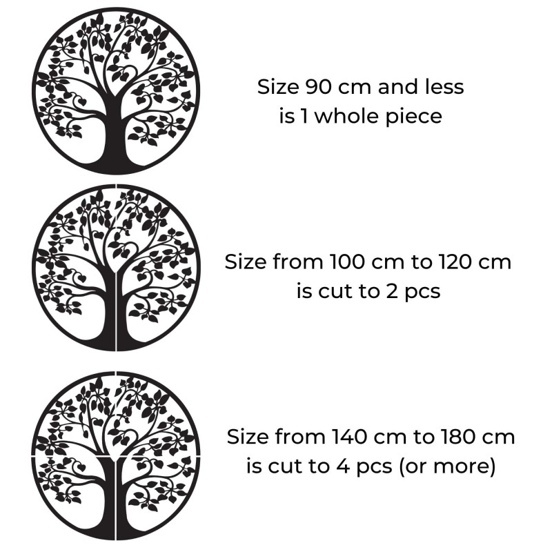 Dekoracja drewniana drzewo życia - MAKJAK