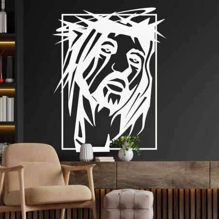 Drewniana dekoracja Jezus Chrystus - FEIGHTO