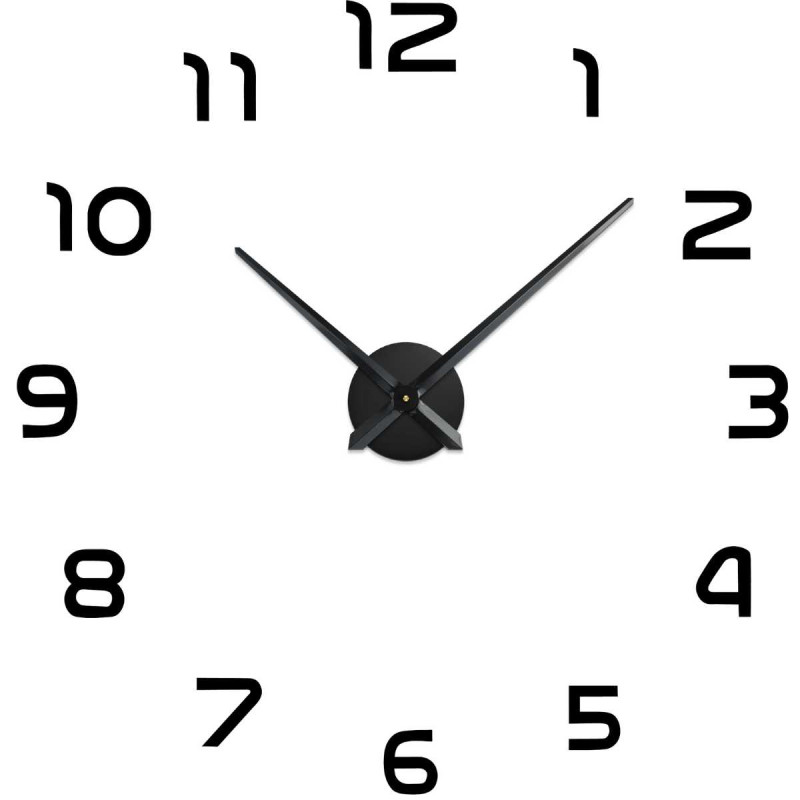 Klejony zegar 3D - NUMBEA