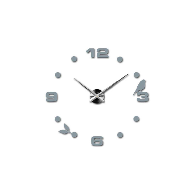 Nowoczesny zegar ścienny lustrzany...