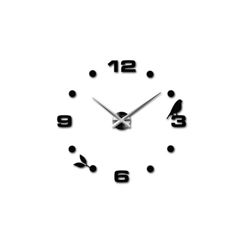 Nowoczesny zegar ścienny lustrzany...