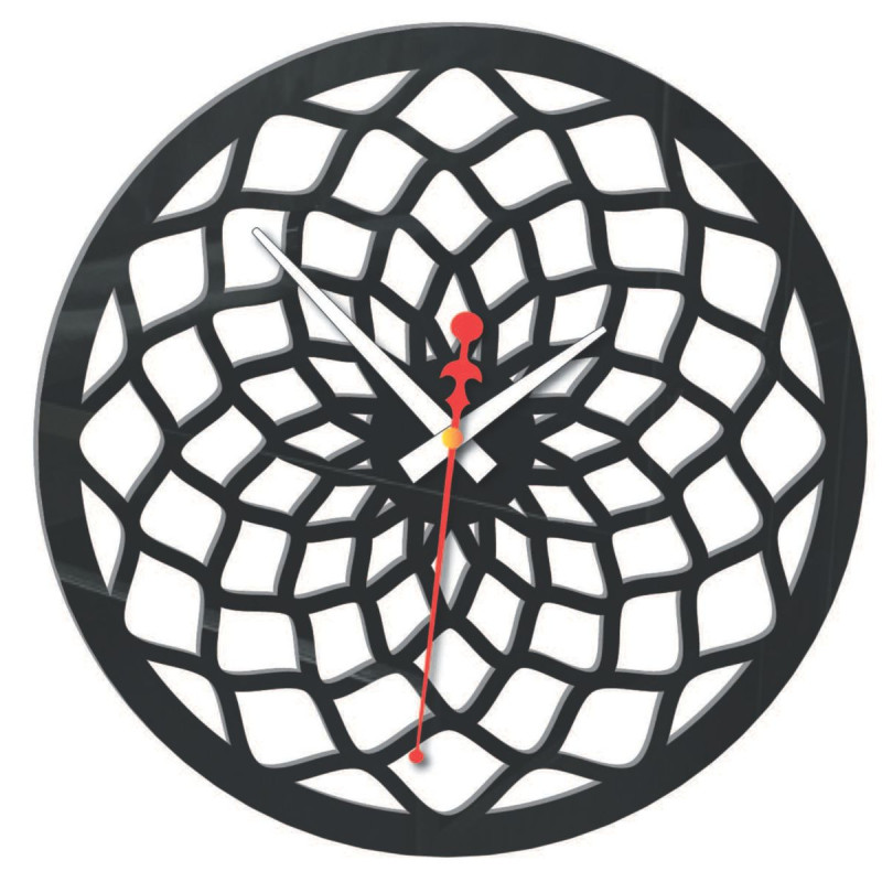 Nowoczesny zegar ścienny do kuchni