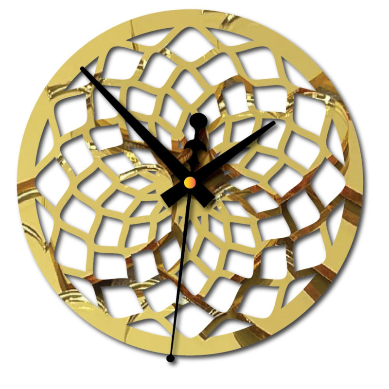 Złoty zegar kuchenny