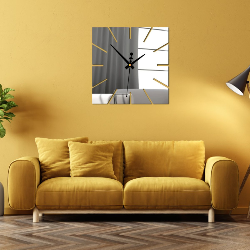 Designerski zegar ścienny pasujący do nowoczesnych wnętrz