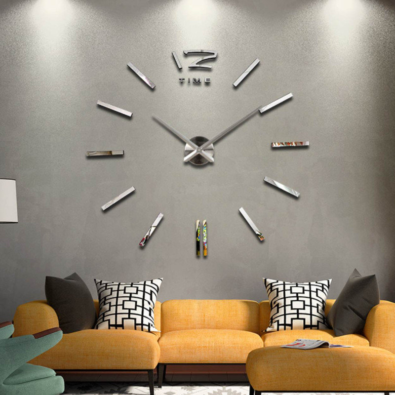 Zegar DIY o trójwymiarowej konstrukcji, idealny dla osób niewidomych i słabowidzących.