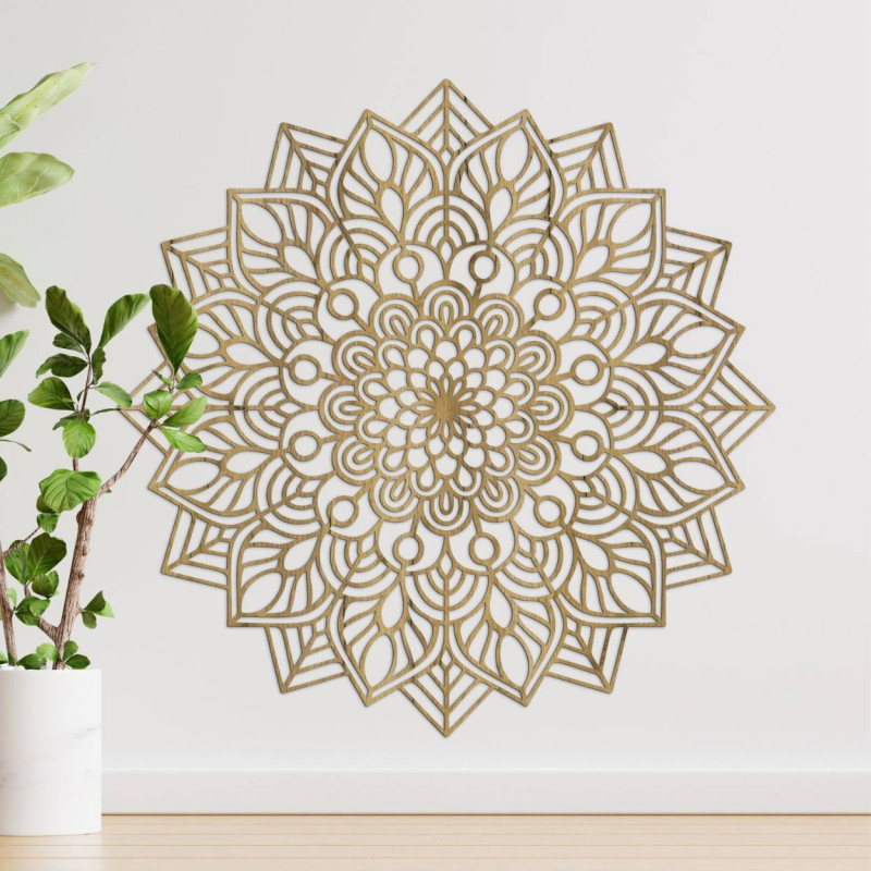 Ozdoba o powtarzalnych kształtach, która zapewnia wizualną stabilność.