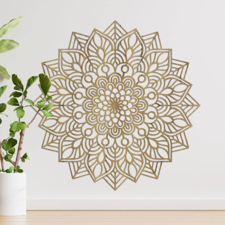 Ozdoba o powtarzalnych kształtach, która zapewnia wizualną stabilność.