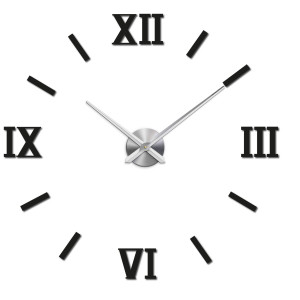 Naklejka ścienna zegar do salonu