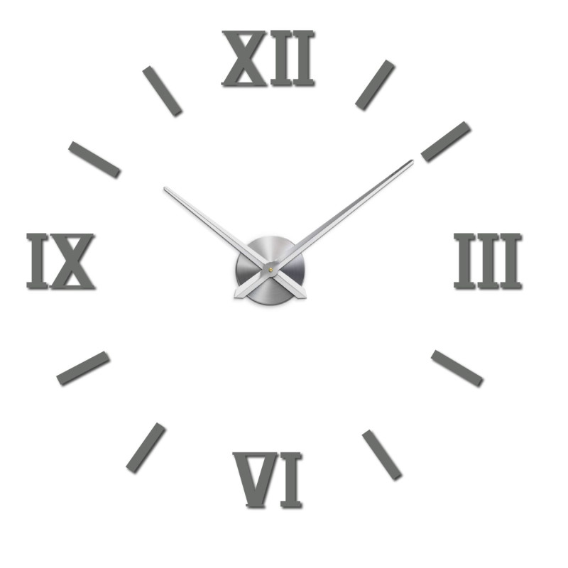 Naklejka ścienna zegar do salonu - DROZDAJKA