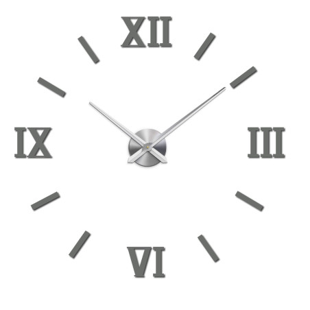 Naklejka ścienna zegar do salonu - DROZDAJKA