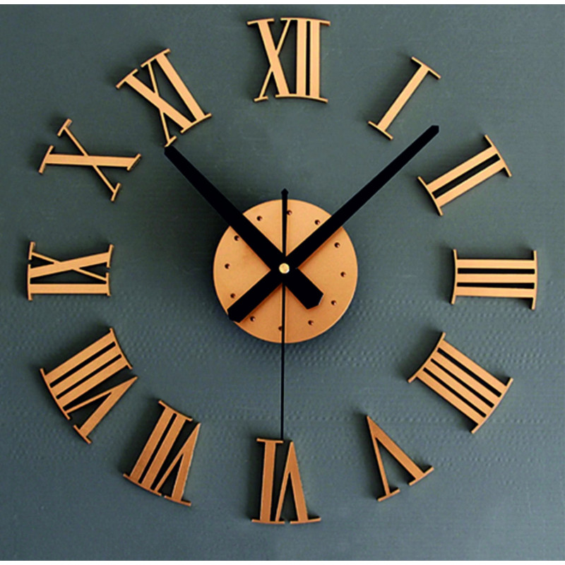 Plastikowy zegar ścienny dla dzieci wykonany z pleksi. Modny zegar ścienny na prezent. Zegar Xmomo. Zegar akrylowy