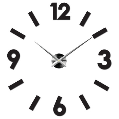Samoprzylepny zegar ścienny DIY z pleksi, nowoczesna dekoracja do salonu i biura Samoprzylepny zegar ścienny DIY z pleksi, nowoczesna dekoracja do salonu i biura