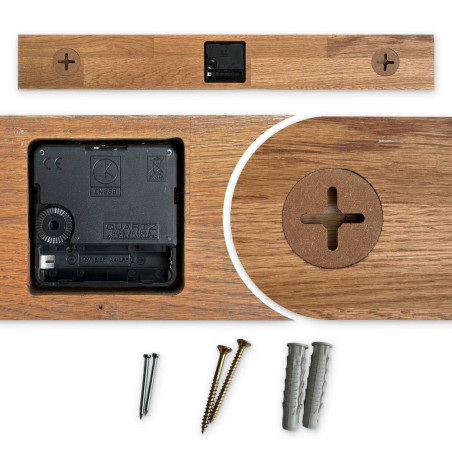 Luksusowy zegar o minimalistycznym wyglądzie - DRORES