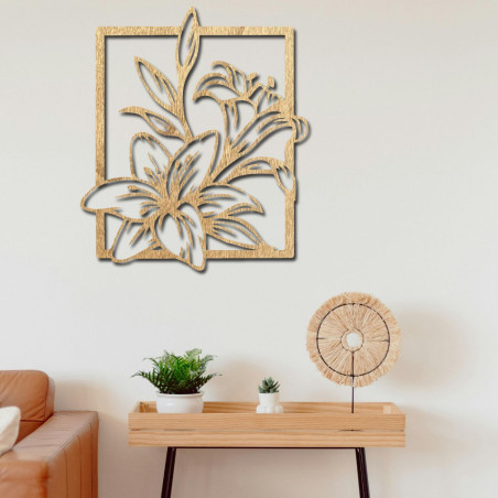 Dotknij Lilii – Piękno i Spokój na Ścianie dla Niewidomych i Słabowidzących Dotknij Lilii – Piękno i Spokój na Ścianie dla Niewidomych i Słabowidzących