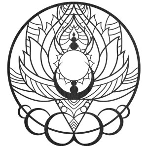 Rzeźbiony obraz ścienny słonecznik - FLOS 2