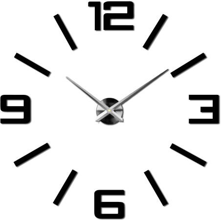 Samoprzylepny zegar z pleksi – prosty sposób na dodanie charakteru ścianie Samoprzylepny zegar z pleksi – prosty sposób na dodanie charakteru ścianie