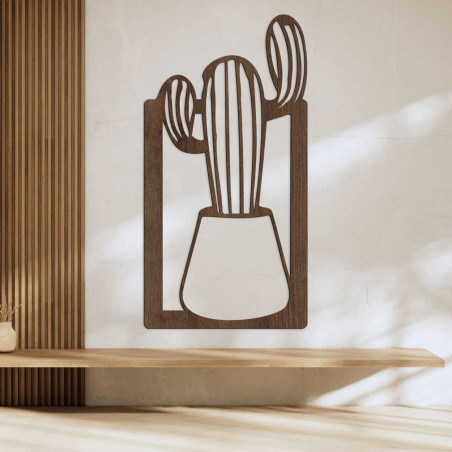 Minimalistyczny obraz na drewnie do każdego wnętrza, motyw naturalny - DUIO