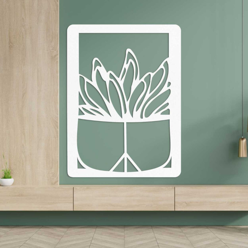 Rzeźbione malowidło ścienne - CACTUS TEDENS |...