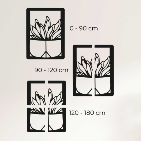 Rzeźbione malowidło ścienne - CACTUS TEDENS | SENTOP