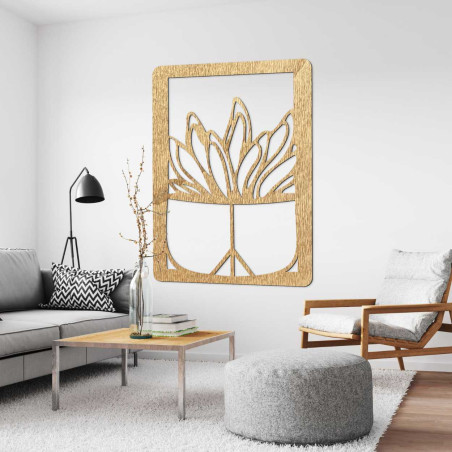 Rzeźbione malowidło ścienne - CACTUS TEDENS | SENTOP