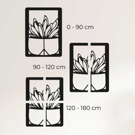 Rzeźbiony panel drewniany z motywem kaktusa, idealny do kuchni Rzeźbiony panel drewniany z motywem kaktusa, idealny do kuchni